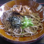 手打 神代そば - 鶏そば（冷）