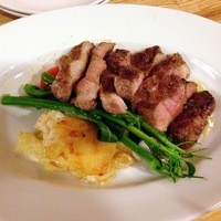 OSTERIA AL BUCO - 鹿児島産 黒豚肩ロースの炭火焼き