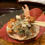 鳥田中 - せいこ蟹、箸上げ