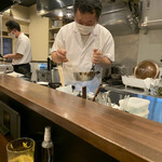 鳥田中 - 厨房内