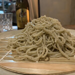 蕎麦切り 春のすけ - キタノマシュウ新そばと福井在来種新そば