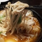 Menzu Ba Ichimaru - 生姜味噌タンメンは、太麺です!