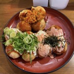 タコとハイボール - 3色合盛り♪