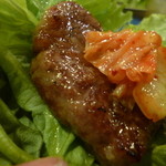 焼肉本舗 - 包んでみた～（幸せ♪）