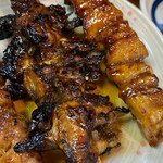 うなぎ 丸富 - あたま焼＋串焼