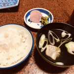 Kashiwaya Ryokan - ご飯とお味噌汁