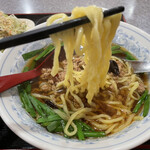 Hamatei - 麺は中太の少し縮れ麺はもちもち食感が美味い！