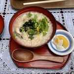 もみぢ荘 - 牡蠣雑炊