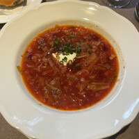 Russian Restaurant ROGOVSKI 銀座 - ボルシチ