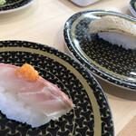 Hamazushi - 金目鯛&炙りのどぐろ