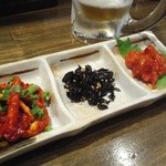 中華 鶏ざ - ある日のつきだし