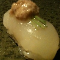 すし天 - カワハギ肝のせ
