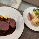 サラマンジェ ド ヨシノ - 焼き野菜は別皿で