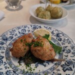 VIA Brianza - 前菜 しらすと桜エビの揚げもの