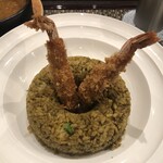 銀座 古川 - そそりたつ海老フライ