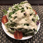 銀座 古川 - サラダ美味しい。