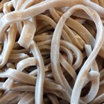 Ise Soba - 極太手切りの蕎麦。すすると言うより噛み締めて食べる