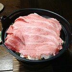 Tonerian Tombo - メイン、すき鍋（一人鍋）