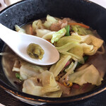 くまもと中央カントリークラブ - あご出汁チャンポン