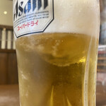 極楽湯 - 凍ったグラスで、ビールが凍るやつ！