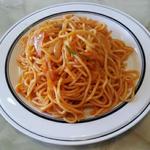 coffee&lunch さがみ - ナポリタン（ドリンクセット600円）