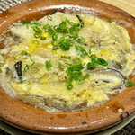 Suzukino - 椎茸 牛蒡 小葱でイシモチを玉子綴じにした小鍋　これも旨いなんてもんじゃない