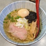 Chuukasoba Tagaya - 塩ラーメン　味玉