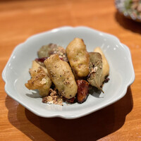 旬華 なか村 - 茄子のフリッター