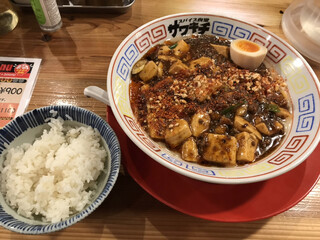 スパイス食堂サワキチ - 豚骨マーボー麺