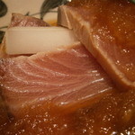 神保町 傳 - 24年12月　鰤のしゃぶしゃぶ風