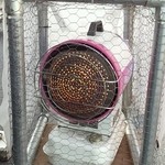 麺屋 たけ井 - 寒い…！！『ヒーター』があったが、その前の人だけが温かい…(-_-;)