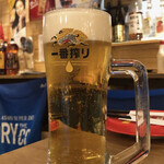 青葉商店 - 生ビールはキリンかアサヒ