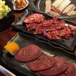 焼肉 けっさく - ハラミとタン塩