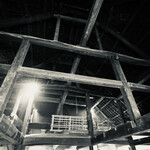 大松家 - 土間の天井