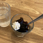 とんかつ 洋食の店 ICHIBAN - 口直しの珈琲ゼリー