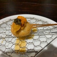 串揚げキッチン だん EKIZO神戸三宮店 - ウニ乗せ＾＾