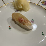 うを徳 - 富津の黒鯛のにぎり