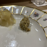 うを徳 - 蟹身と蟹味噌をつまみで