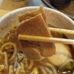 麺屋 たけ井 - ダシの中に入っているチャーシュー♪(^o^)丿