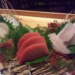 小名浜 - お造り三点盛り