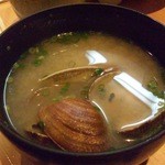 小名浜 - あさりの味噌汁