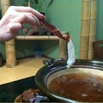 いけ活かに 竹林茶屋 - カニすきもたっぷり食べれます！