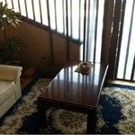 いけ活かに 竹林茶屋 - 部屋についてるロビーです。