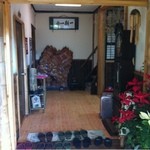 いけ活かに 竹林茶屋 - 玄関です。