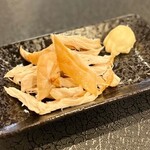 立ち飲み居酒屋 ドラム缶 - 国産鶏一夜干しの燻製