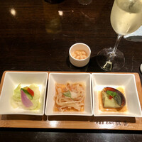 中国菜 老四川 飄香 銀座三越店 - 前菜盛り合わせ