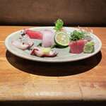 炭焼 おかげさん - 刺し盛り一人前