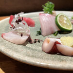 炭焼 おかげさん - 刺し盛り一人前