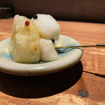 炭焼 おかげさん - 梨とパイナップルのピクルス