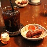 高品質珈琲と名曲 私の隠れ家 - ランチドリンク＋かりんとう